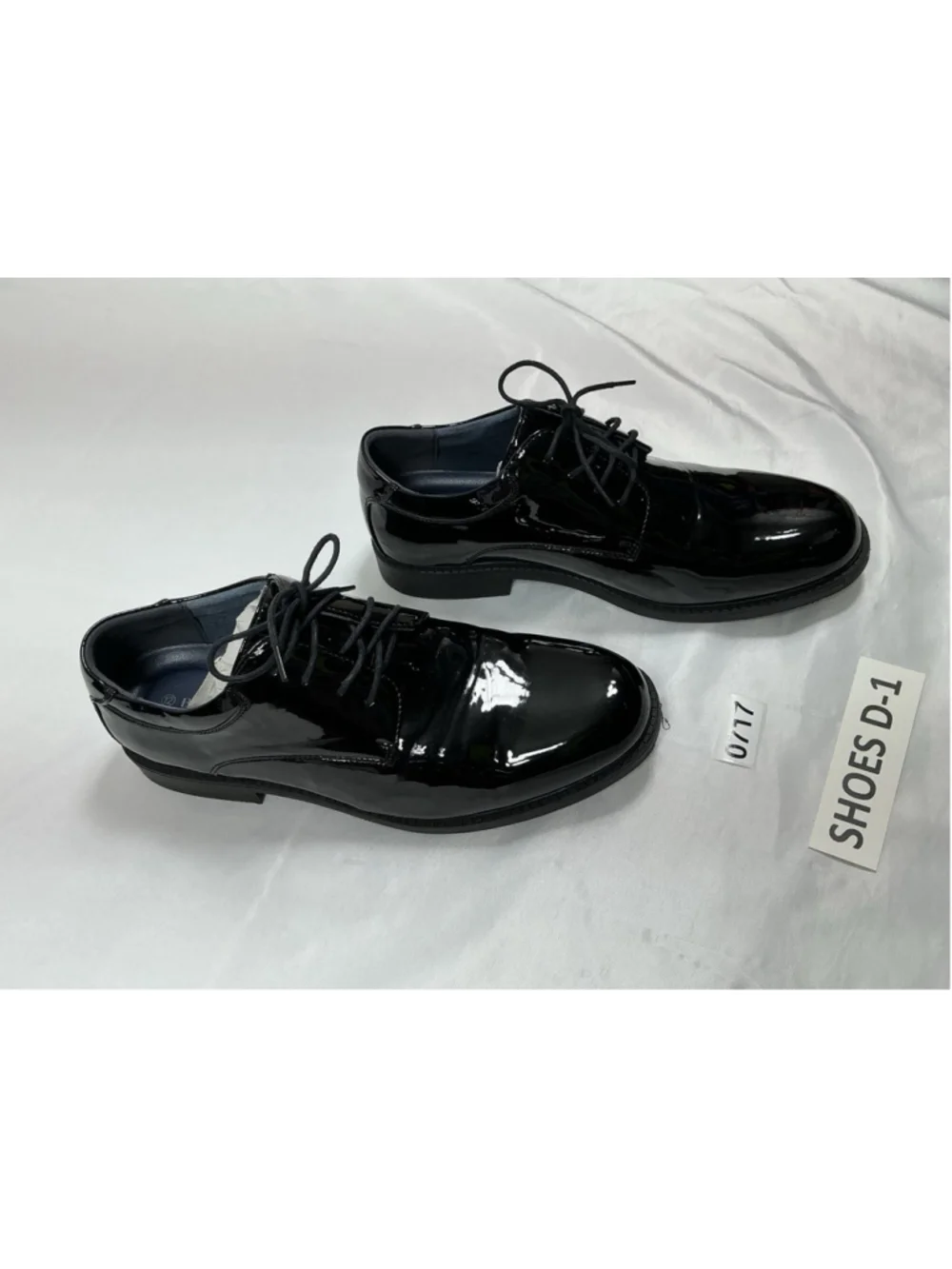 Mens Excellent Bruno Marc Lace Up Dress Oxford Black 12 Block Heel Round Toe